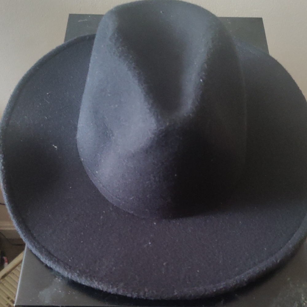 Stylish Black Fedora Hat